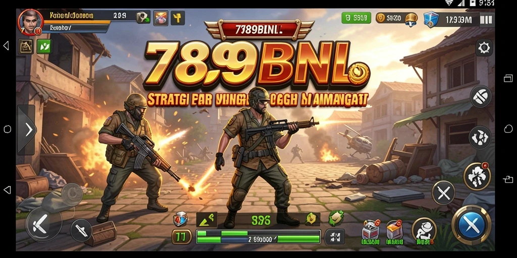 Tangkapan layar gameplay dari 789BNL yang mendebarkan.