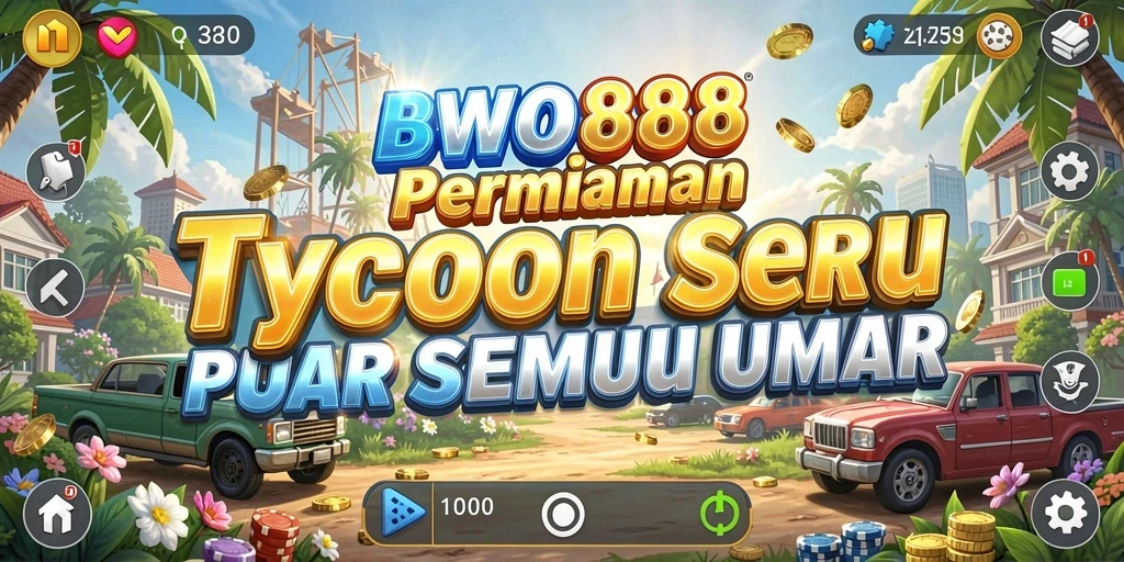 Screenshot gameplay BWO888 menampilkan pengalaman Tycoon yang menarik.