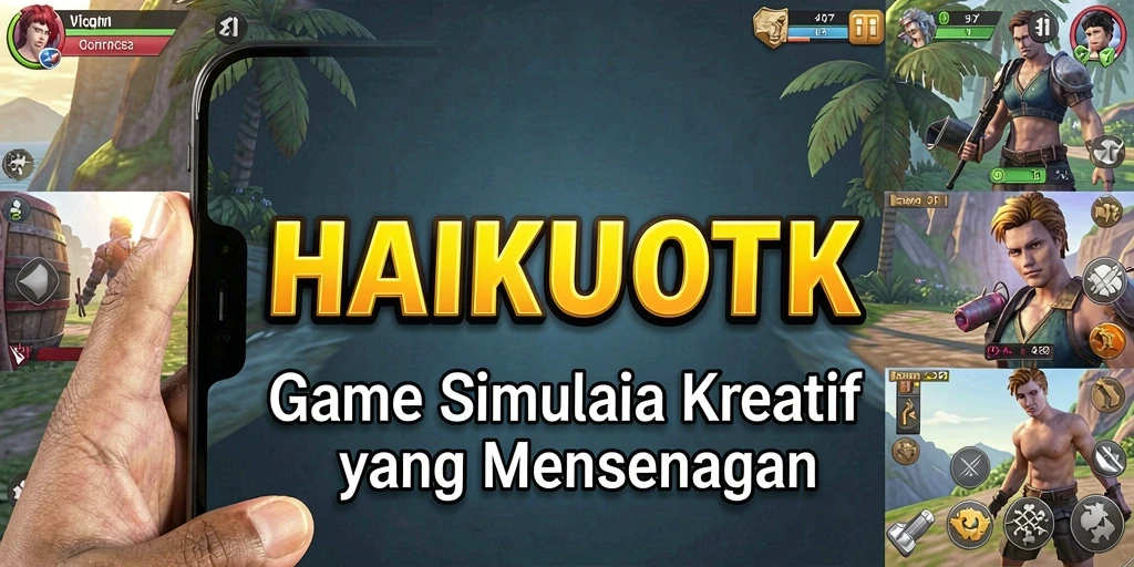 Tampilan gameplay menarik dari HAIKUOTK yang penuh kreativitas.