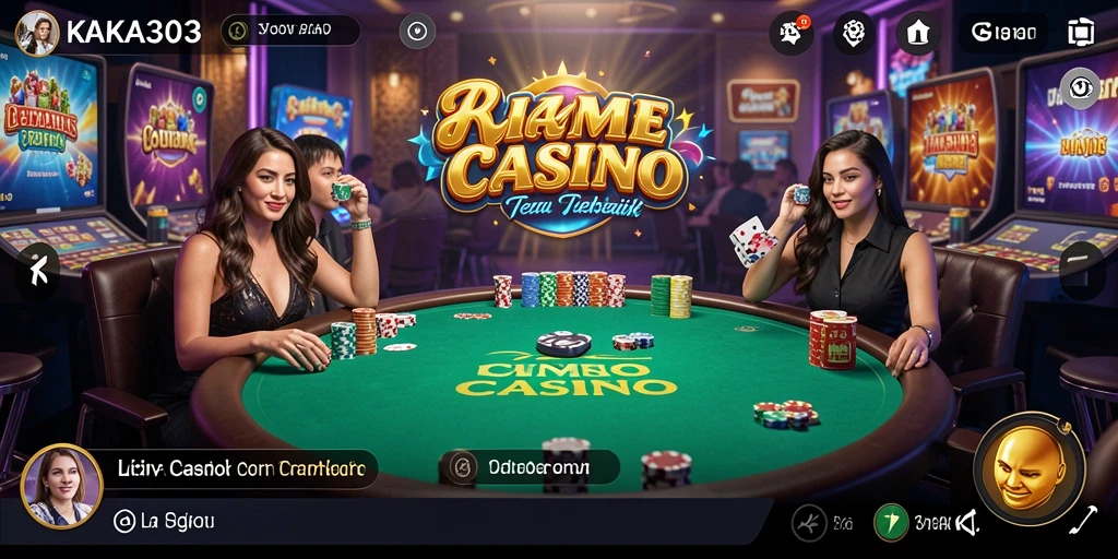 Tampilan gameplay menarik di KAKA303 dengan dealer langsung yang profesional.